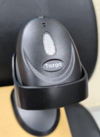 TAZGA TSC-2300d 2D BLUETOOTH  USB KABLOSUZ EL TİPİ BARKOD OKUYUCU AYAKLI  STANDT  DAHİL  WIFI KAREKOD  - 3